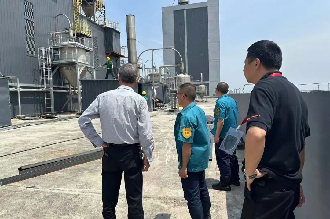 Changshu Poliesterrek segurtasun ikuskapenak egiten ditu maiatzaren egunaren oporraldia baino lehen